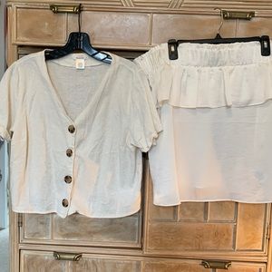 Beautiful top & skirt. Smoke & pet free home.